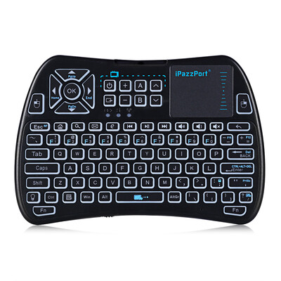 

iPazzPort KP - 810 - 61 Wireless Mini Keyboard Backlight Function with Touchpad