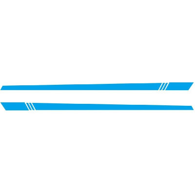 

1Pair Car Sticker Side Door Stripes Sticker Racing Decal Auto Body Decor