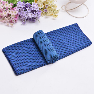 

10 Colors Sports Ice Towel Utility Enduring Instant Cooling Face Towel Reusable Chill Cool Towel
