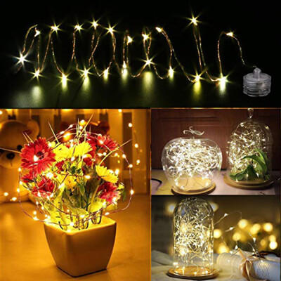 

Gobestart 3 m30 LED Submersible Waterproof Fairy Light Copper Wire String Lights Base Lamp