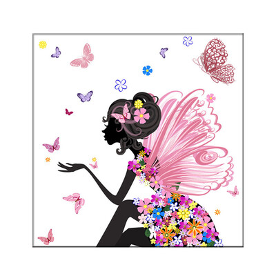 

Unframed Flower Fairy Modern Art Canvas Painting Picture Print Home Wall Decor