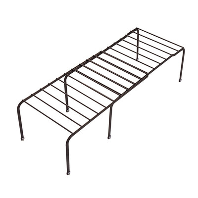 

002512 Storage Rack Kitchen Storage Expandable Shelf Cabinet Bathroom Countertop Organizer