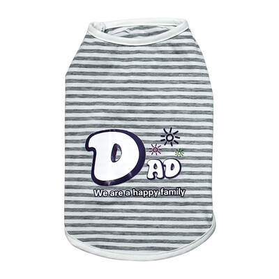 

Pet Supplies Dog Clothes Summer Dog T-shirt Dog Vest Cute Yorkshire Moustache&Flowers Cotton Vest Pet Summer Sleeveless Shirt