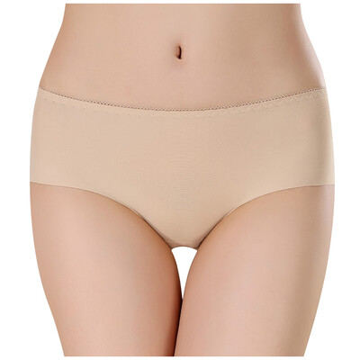 

Toponeto Women Sexy Pure Cotton knickers Transparent Lce-Silk Seamless Ladys Underpants