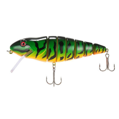 

Lixada 118cm35g Lifelike 7 Jointed Sections Fishing Lure Trout Swimbait Hard Bait Fish Hook Fishing Tackle