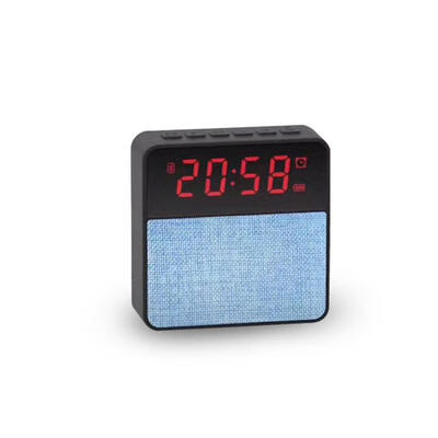 

Clock Speaker Bluetooth Wireless Column 35mm Audio Cable TF Card Udisk FM Radio Portable Bluetooth Speakers
