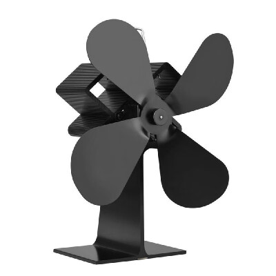 

4 Blades Home Fireplace Fan Efficient Heat Distribution Fans