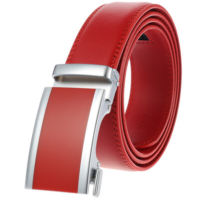 

new Men Belt Male Genuine Leather Strap Belts For Mens Top Quality Automatic Real leather men belt leather luxury brand