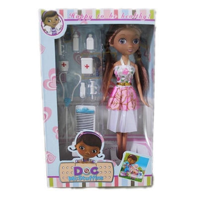 

Lovely Cartoon Doc McStuffins Clinic Set Figure Toy Doll Barbie Xmas Gift