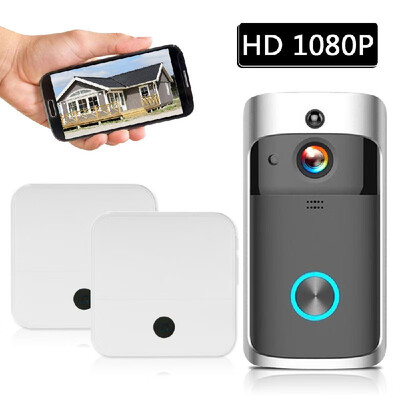 

Smart HD 1080P Wireless Video Intercom WI-FI Video Door Phone Visual Door Bell WIFI Doorbell Camera for Apartments IR Alarm Wirele