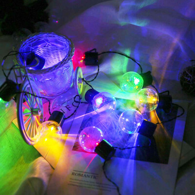 

〖Follure〗Solar Powered Crystal Ball Lights String Party Decor Striking With 10 LED Beads