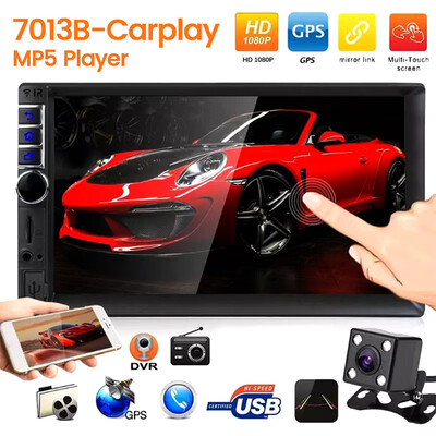 

7013B-carplay module 7 inch universal mobile phone connected car MP5 player