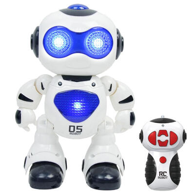 

Electric Music Dancing RC Robot Toy Intelligent Space Robot Model Kids Toy
