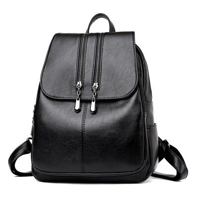 

2018 Brand New Laptop Backpack Women Leather Luxury Backpack Women Fashion Backpack Satchel School Bag Pu