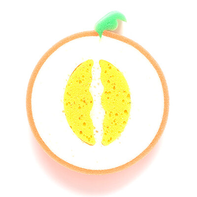 

New Kitchen Tool Lovely Fruit Dish Washing Cleaning Cloth Gadget Sponge Scouring