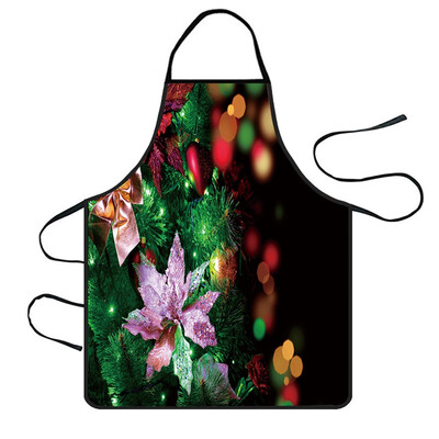 

Toponeto Christmas Decoration Waterproof Apron Kitchen Aprons Dinner Party Apron