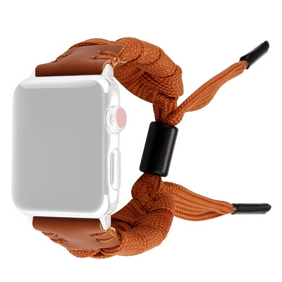 

〖Follure〗Ethnic Style Canvas Weave Watch Band Wrist Strap For Apple Watch Series 4 44MM