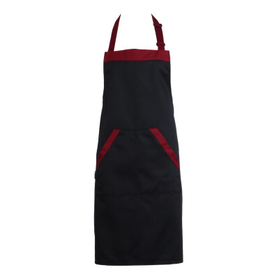 

Unisex Halterneck Apron with 2 Pockets Chef Waiter Kitchen Cook Tool