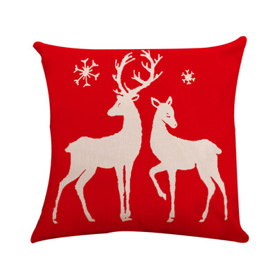 

Tailored Christmas Pillow Covers Embroidery Throw Pillow Cases for Home Car Decorative