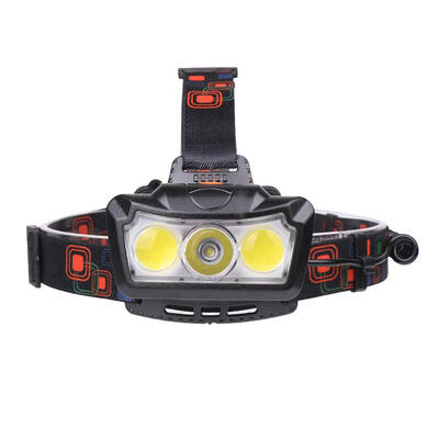 

Portable T6COB LED Headlight 4 Modes Flashlight Torch Headlamp Lantern