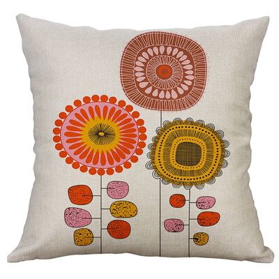 

〖Follure〗Simple Linen Creative Lovely Pillow Cover Pillow Cover Car Pillow Cover