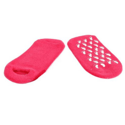 

Toponeto 3 Pair Exfoliating Foot Mask Sock Spa Gel Moisturizing Feet Care Silicone Socks