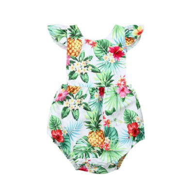 

Kids Toddler Baby Girl Bodysuit Romper Jumpsuit Playsuit Sunsuit Clothes Set
