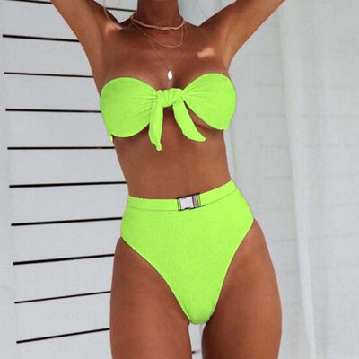 

Fasion Women Push Up Bikini Set Padded Bra Swimwear Bandage Swimsuit Bathing Suit