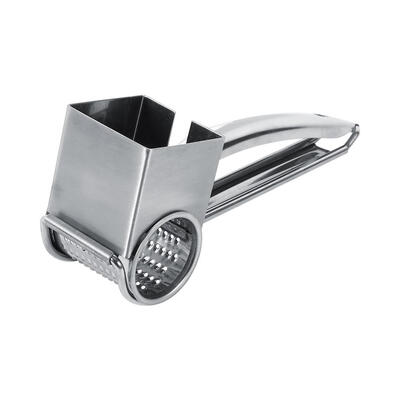 

Greensen Multifunctional Kitchen Craft Rotary Stainless Steel Cheese Grater 1 Drums Slice Shred Tool