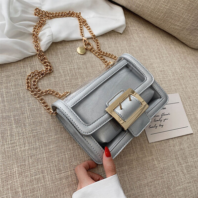 

Tailored 2Pcs Fashion Women Girl Colorful Crossbody Bags Cute Waterproof Chain Beach Bags