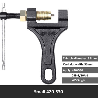 

Motorcycle tricycle universal chain removal special tool dechainer chain cutter 420428530 Chain detacher 420-530