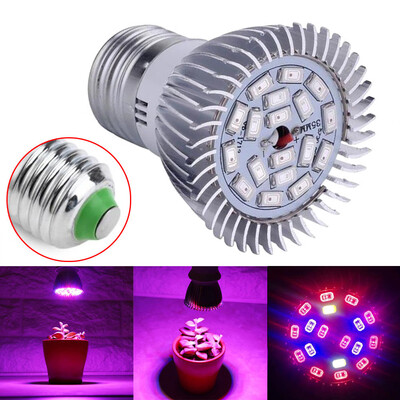 

〖Follure〗8W E27 LED Flower Seed Plants Hydroponic Grow Light Lamp Bulb Full Spectrum