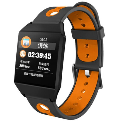 

Color large screen smart bracelet multiple sports mode health monitoring IP68 waterproof smartbracelet Bluetooth Wristband watch