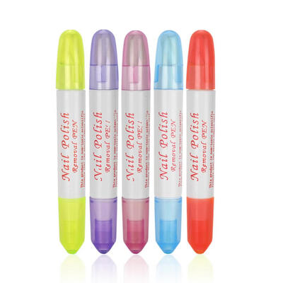 

5pcsset DIY Nail Polish Remover Pen Correction Removal Pens Manicure Tool