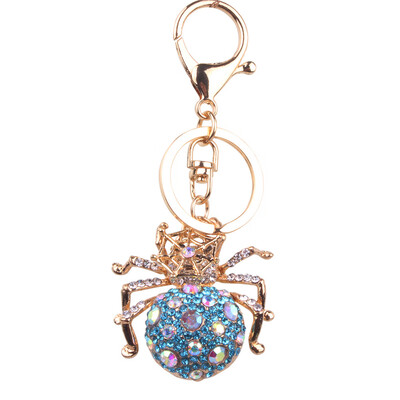 

Diamond Spider Keychain Mobile Phone Bag Hanging Decoration Creative Gift Explosion