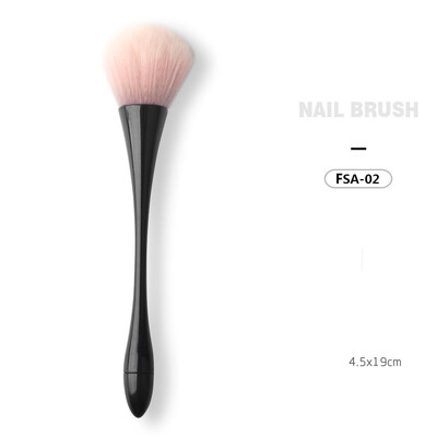 

Gobestart Nail Dust Remove Art Brush Polish Pen Kit Brush For Salon Manicure DIY 1PCS