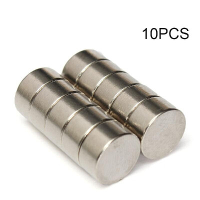 

10pcs N50 Strong Round Disc Rare Earth Neodymium Magnety for Refrigerator DIY Craft Scientific&Office Multi-use 10x5mm