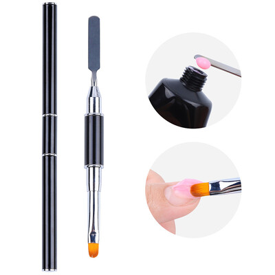 

Toponeto Dual-ended UV Gel Gradient Painting Pen Drawing Brush Manicure Nail Art Tool