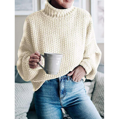 

〖Follure〗Womens Off The Shoulder Sweater Casual Knitted Loose Long Sleeve Pullover