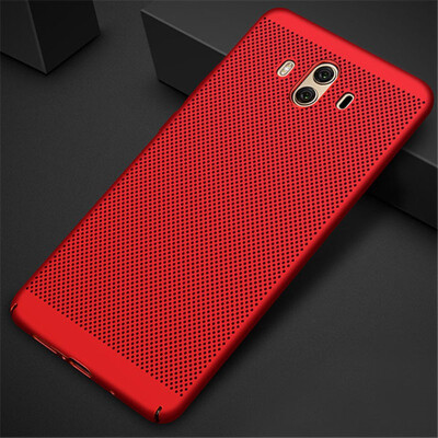 

Goowiiz Phone Case For Huawei Honor 7A7A Pro8EY6 2018Y6 Prime 2018 Full Protection Slim Hard PC Breathable Grid Back Cover