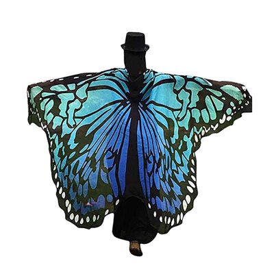 

Multi-purpose Irregular Chiffon Tapestry Beach Towel Shawl Butterfly Peacock Shape Fashionable Decoration