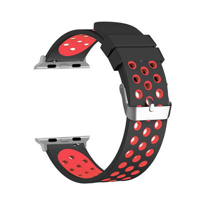 

Breathable Silicone Watch Band Bracelet Wrist Strap for iWatch 1 2 3 4 42mm