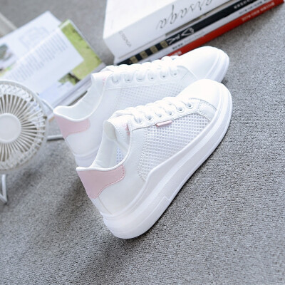 

Small white tide shoes female 2019 summer new autumn shoes Korean version of the wild breathable white shoes student canvas shoes autumn autumn