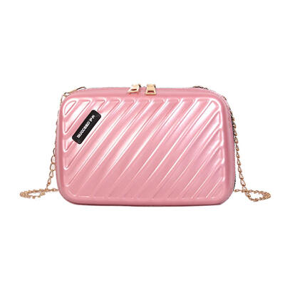 

Women Messenger Trunk Shape Small Shoulder Bags Chain Crossbody Handbags