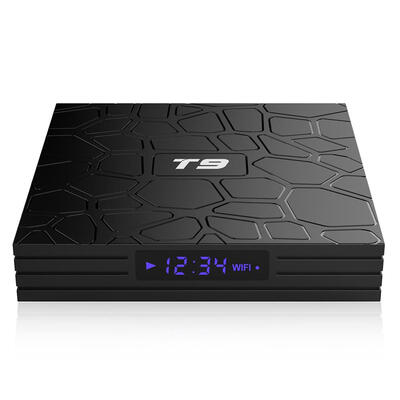 

T9 Android 81 TV Box RK3328 Quad Core 24G5G Dual Band WIFI Set-top Box