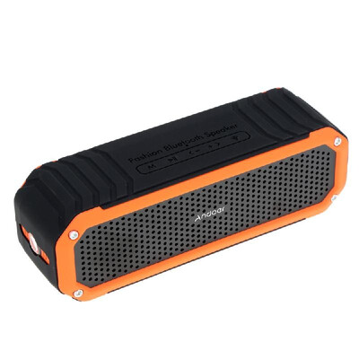 

Andoer 10W Wireless BT 40 Outdoor Stereo Speaker Soundbox Speakerphone Mic Hands-free Aux in LED Torch Flashlight Travel Riding C