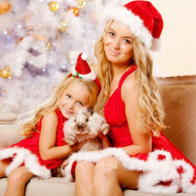 

Christmas Sexy Miss Santa Claus Fancy Dress party Women Lady Girls Costume