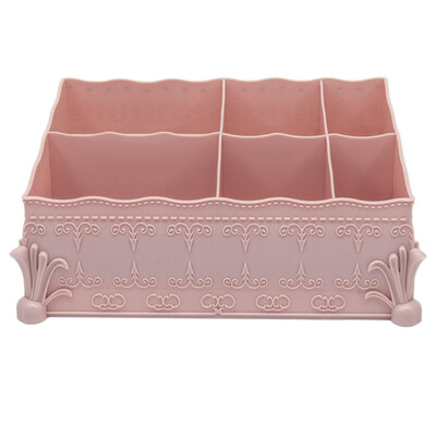 

Toponeto Retro Acrylic Makeup Cosmetic Storage Box Case Brush Pen Pencil Holder