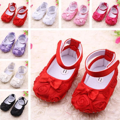 

Soft Sole Baby Girl Shoes Anti-slip Cotton Toddler Infant Newborn Prewalker 0-18