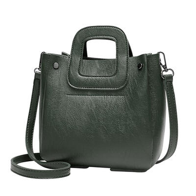 

Women Solid Handbag Crossbody Bag Leather Shoulder Satchel Messenger Bags